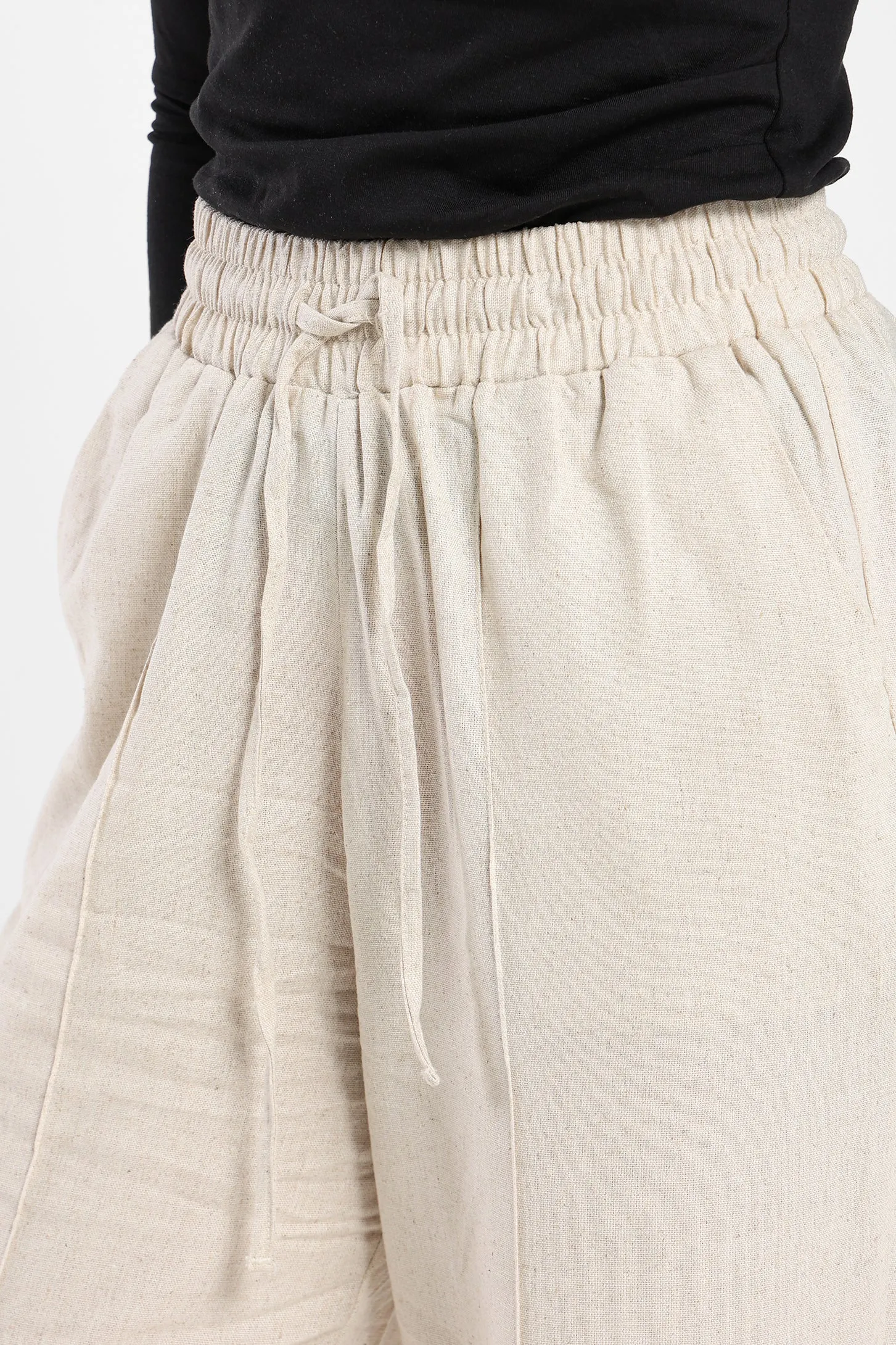 Sandy Linen Pants - Beige