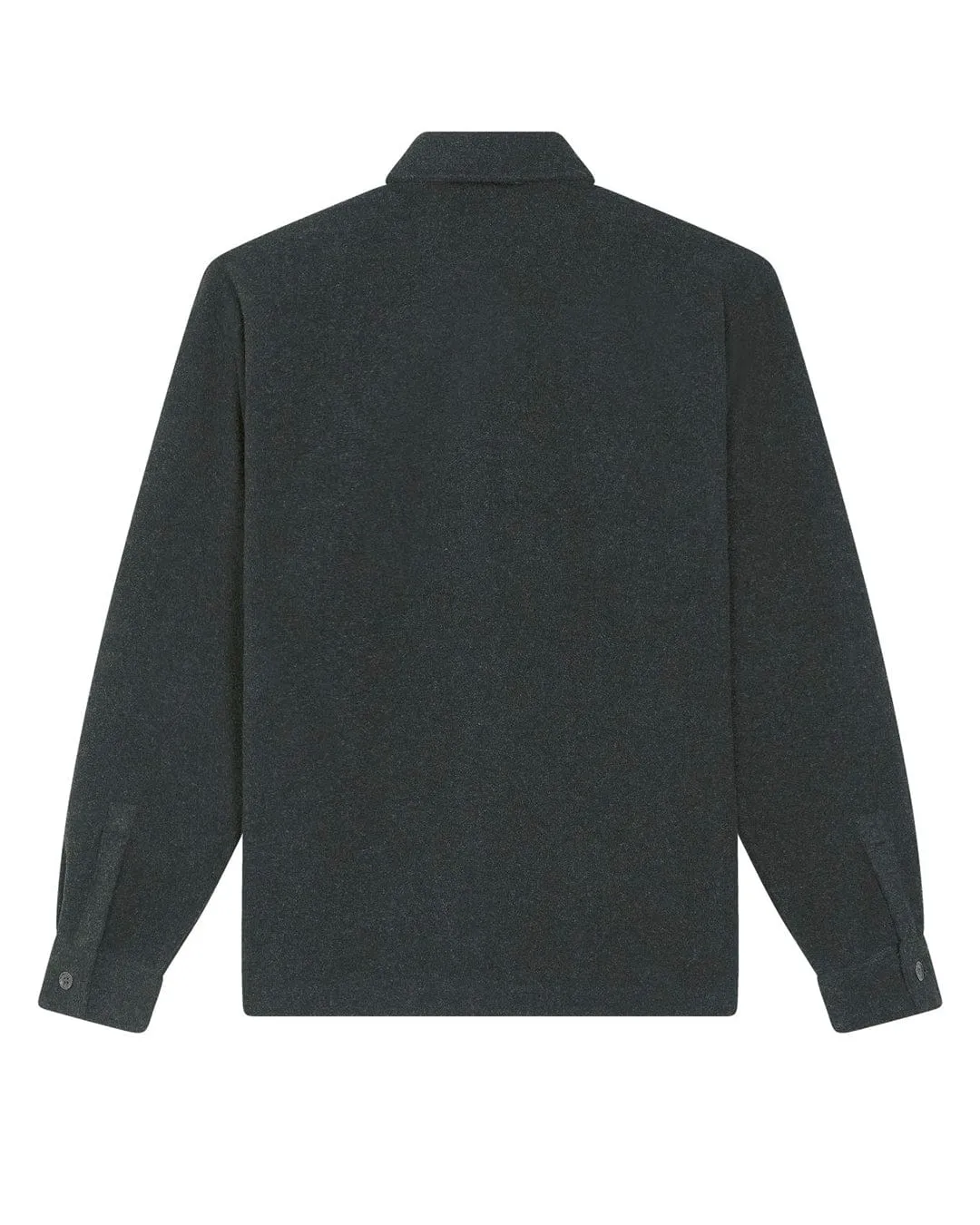 Stroncton Overshirt Jacket - Dark Heather Grey