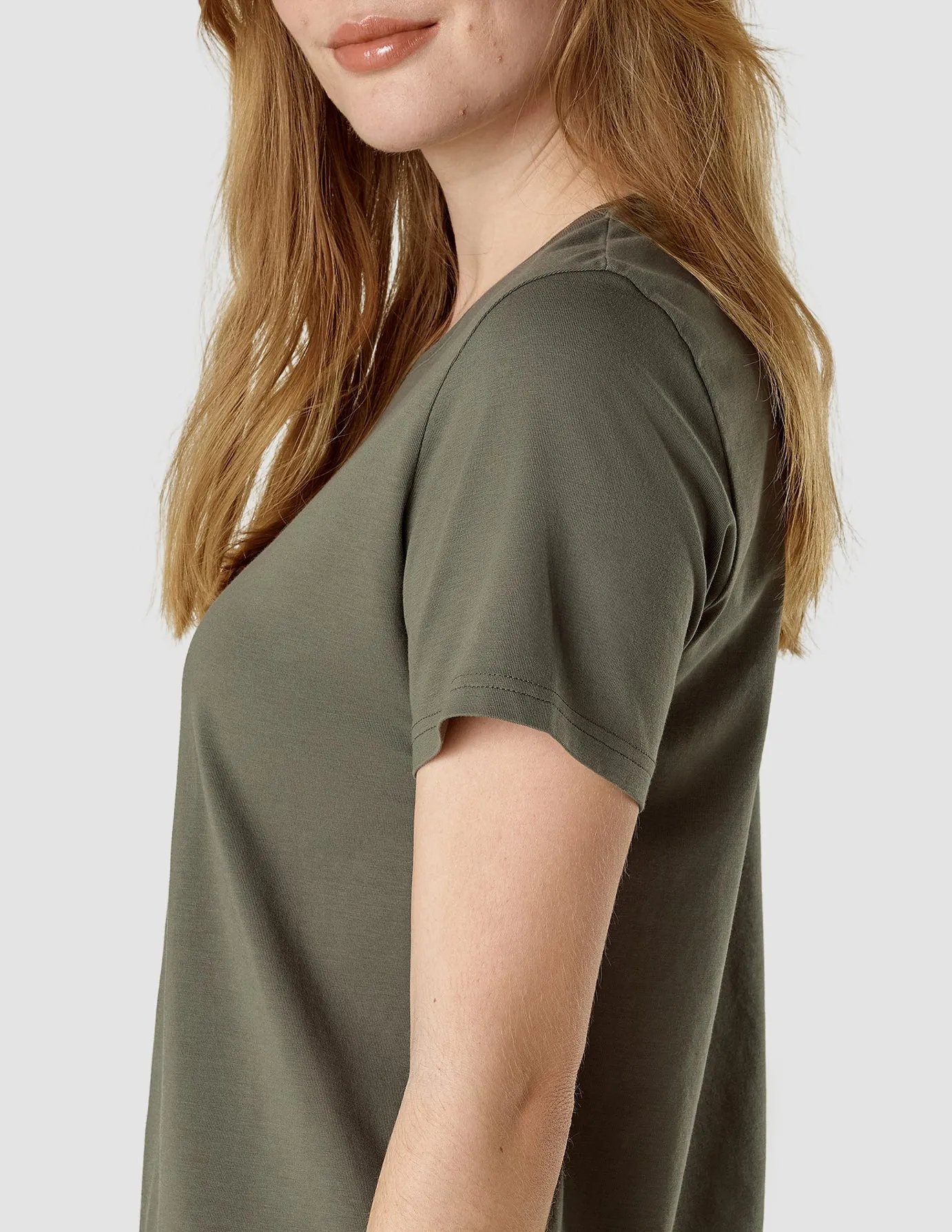 Supima T-shirt Dark Olive