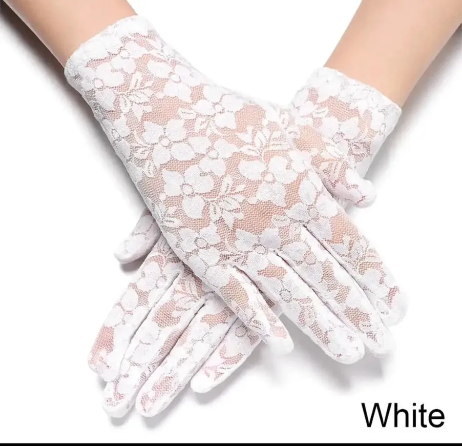 Women one side lace glove, for Ice and Figure Skating