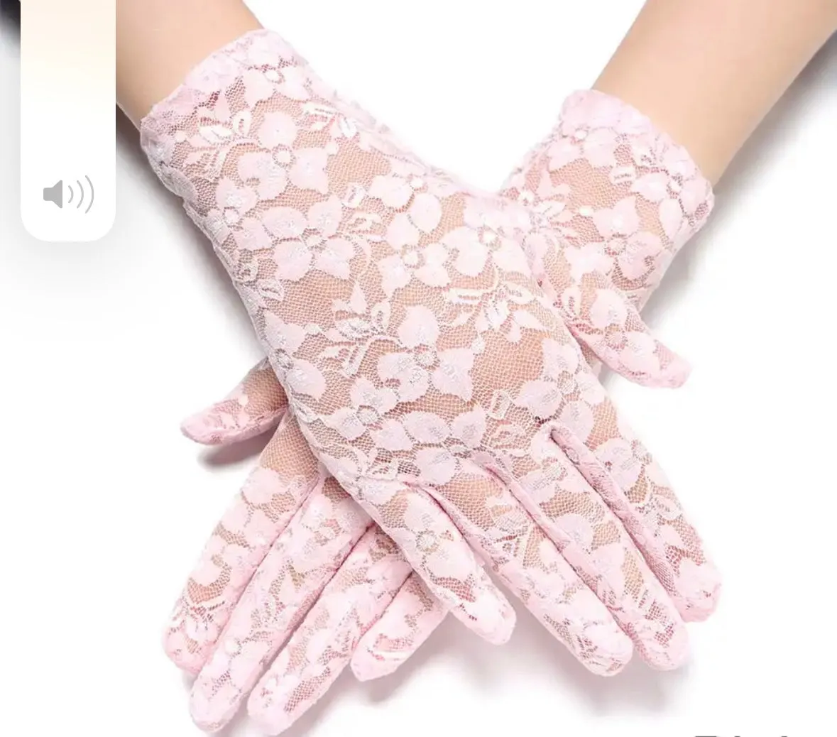 Women one side lace glove, for Ice and Figure Skating