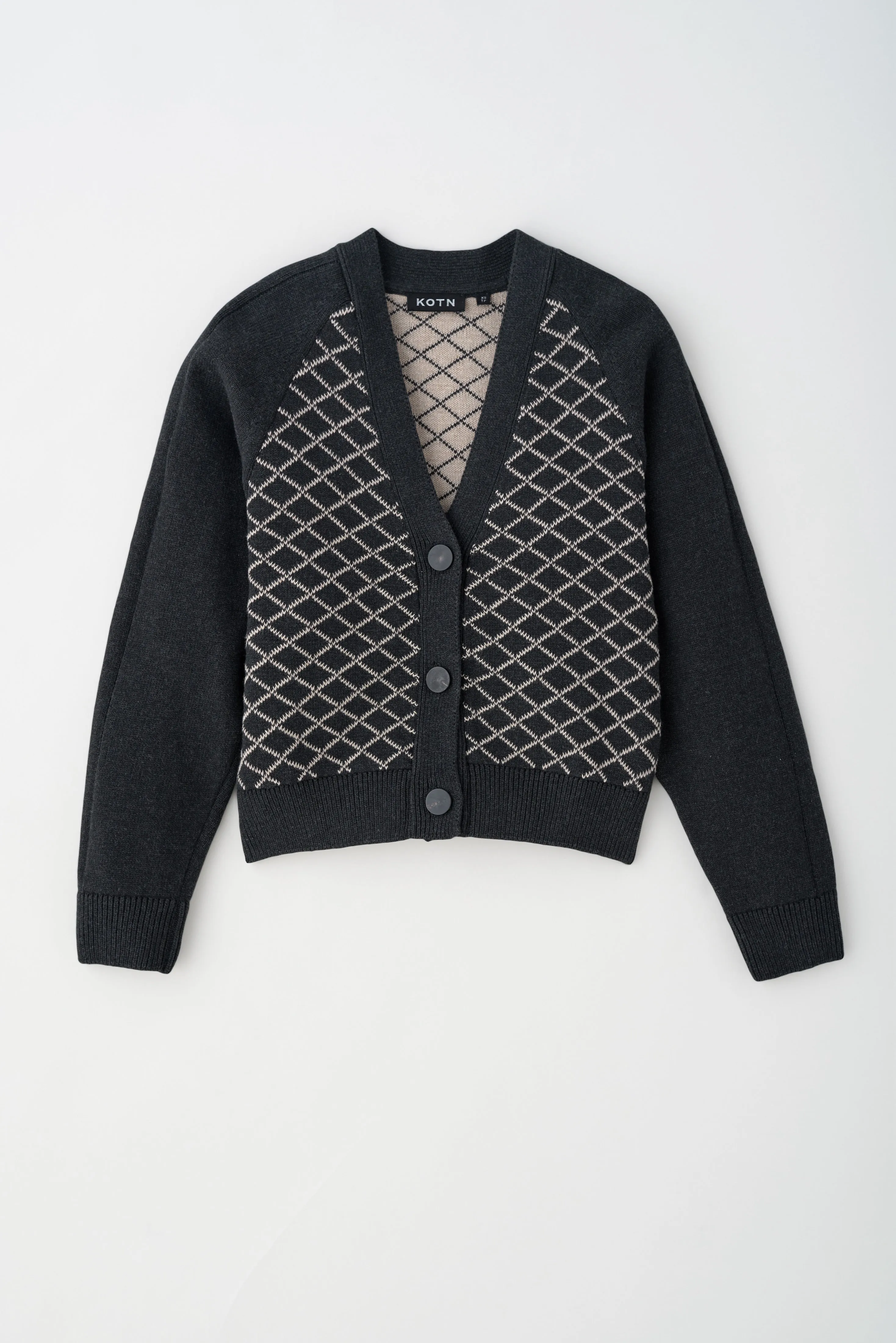 Women's Leila Cardigan in Black Pattern